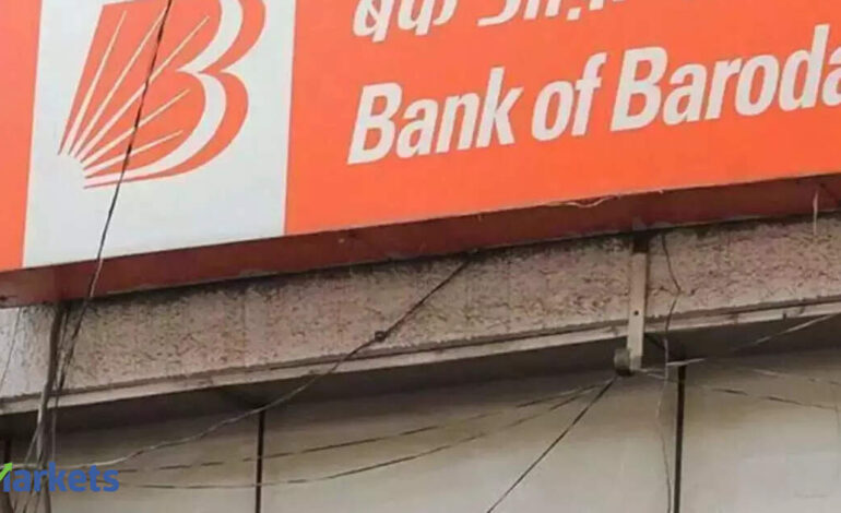 Bank of Baroda Q1 Results: Profit falls 72% to Rs 1,278 crore on one-off settlement hit