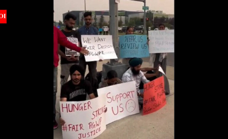 Indian students in Canada denied of post-graduation work permit start hunger strike: ‘We studied here, we deserve to work here’