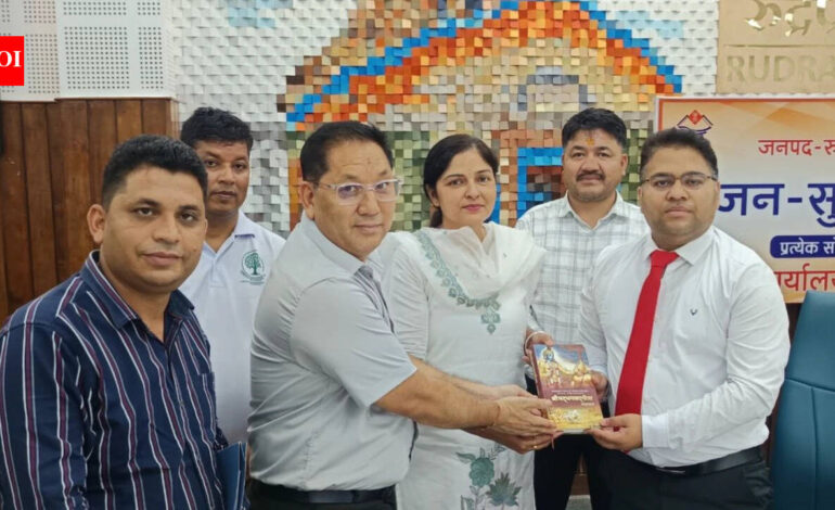 Rudraprayag district launches ‘Donate One Book, Plant a Tree of Knowledge’ drive | India News
