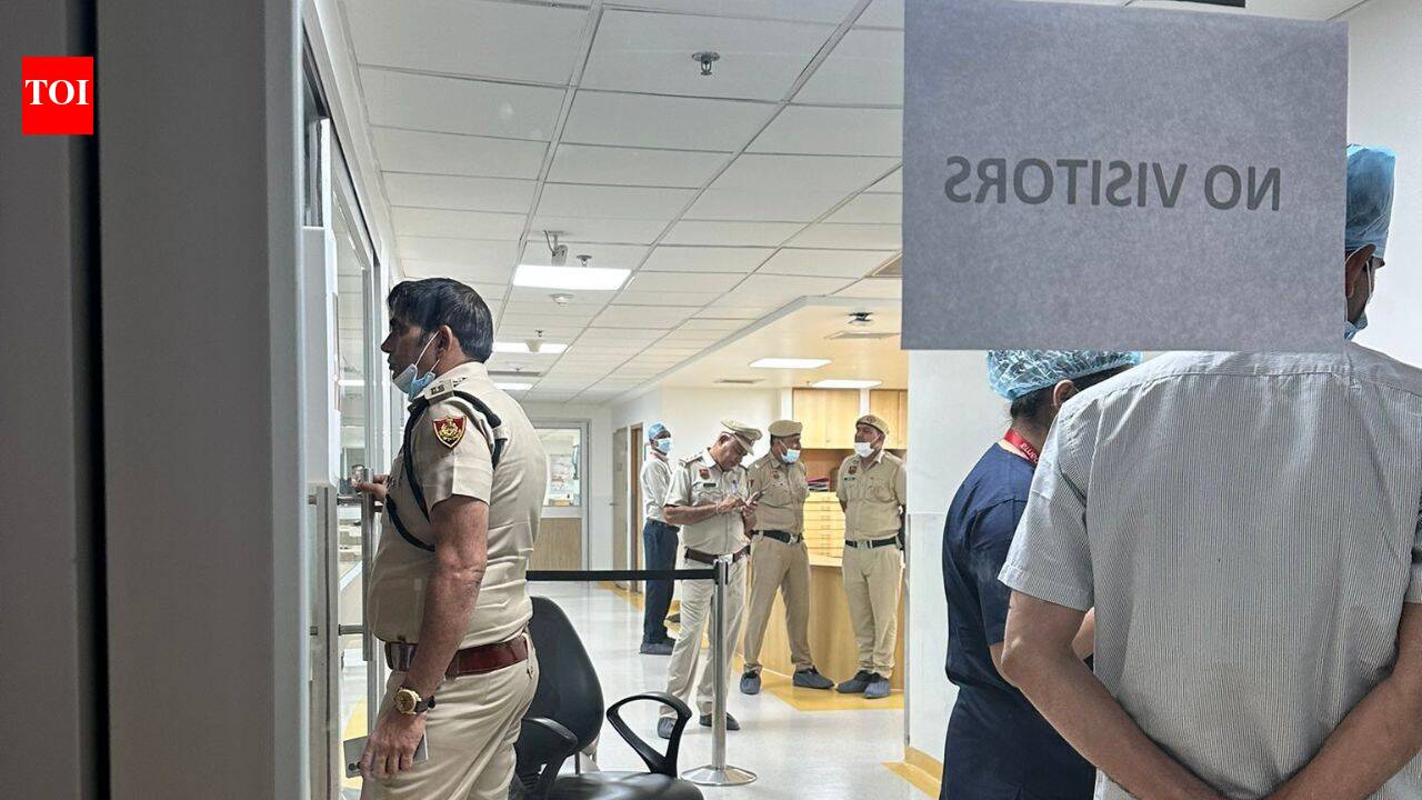 ‘Cops everywhere’: Wife Gitanjali shares photo from hospital, claims Wangchuk under constant vigil | India News