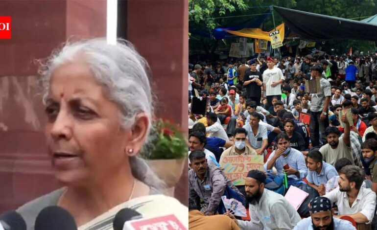 ‘First it hurt me, later I took advantage’: FM Nirmala Sitharaman’s paper leak remarks spark political row | India News