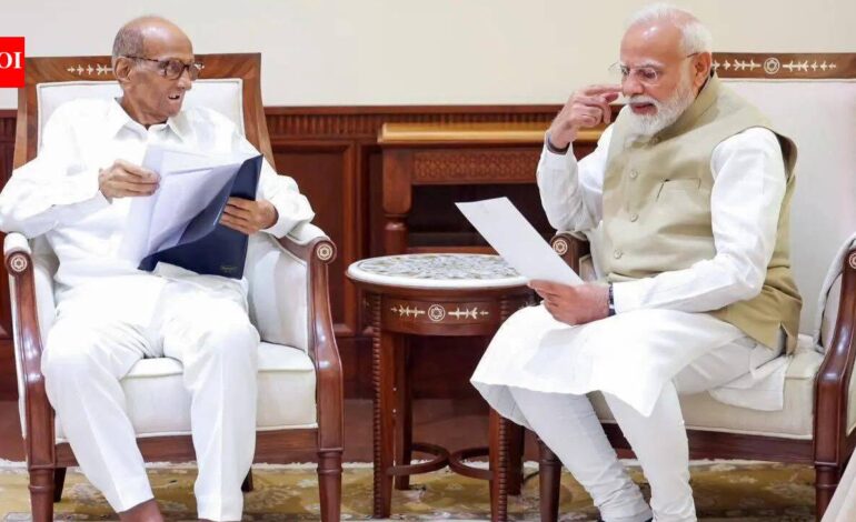 ‘I personally met PM Modi’: What Sharad Pawar revealed about Dharmendra Pradhan’s resignation | India News