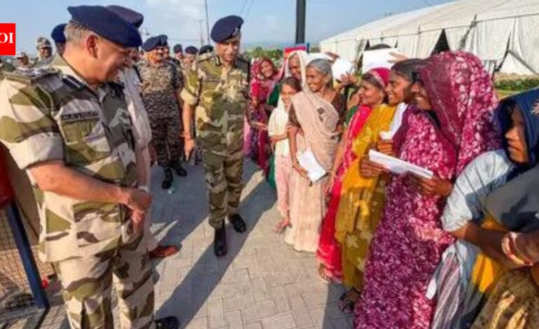 Amarnath yatra resumes via Batal after rain-forced halt | India News