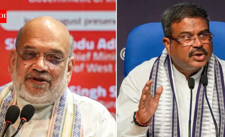 ‘Country, youth & students far more important than any post’: Amit Shah on Dharmendra Pradhan’s resignation as education minister | India News