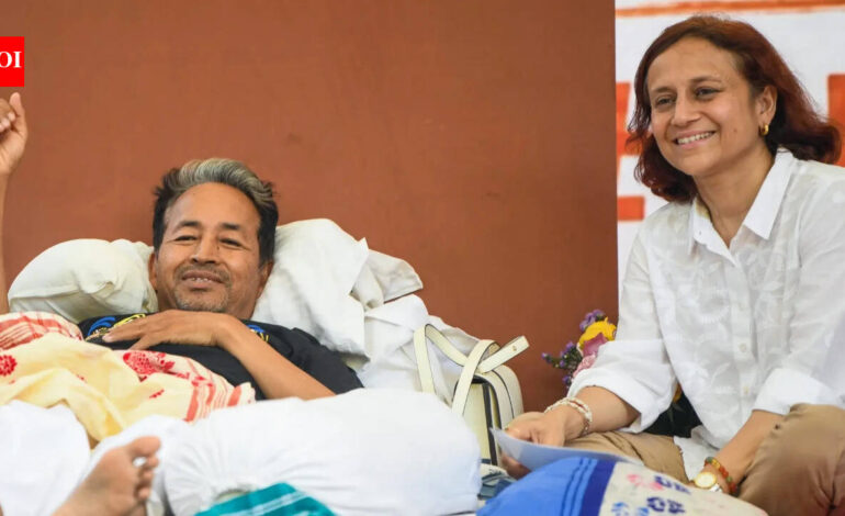 ‘Gen Z has shown what it means for India to be Vishwaguru’: Sonam Wangchuk’s wife after Pradhan’s exit | India News