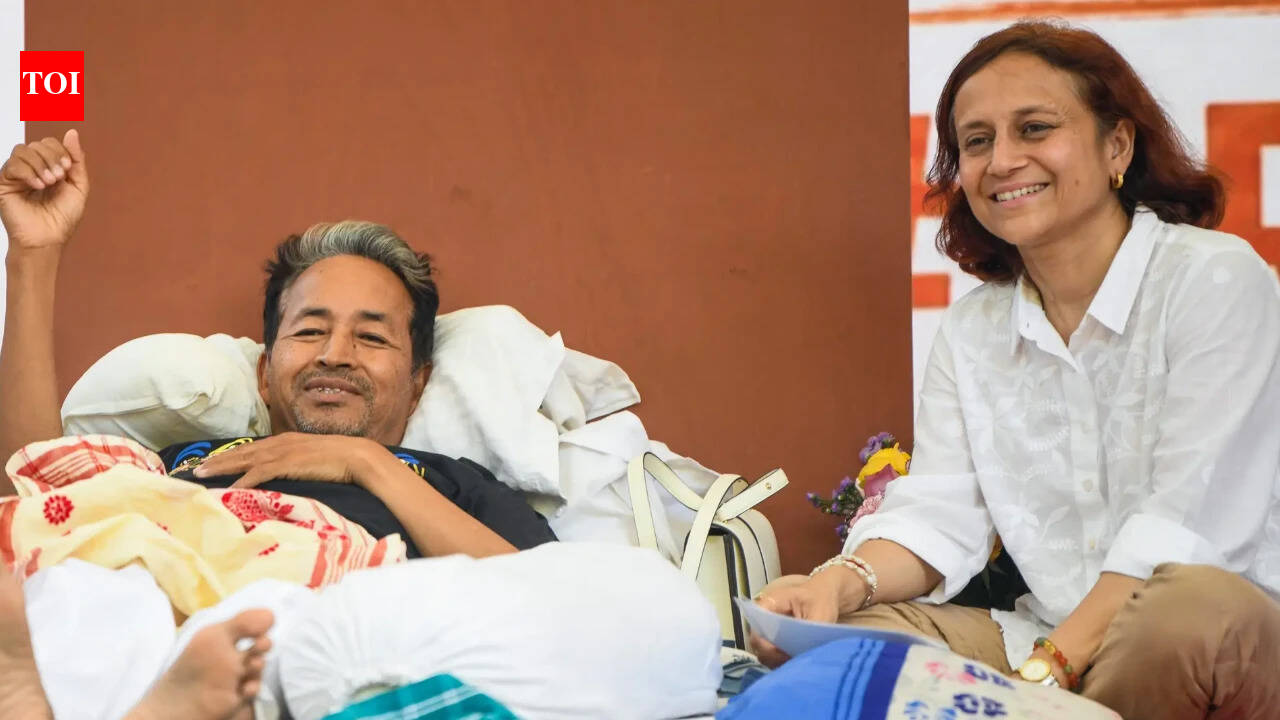 ‘Gen Z has shown what it means for India to be Vishwaguru’: Sonam Wangchuk’s wife after Pradhan’s exit | India News