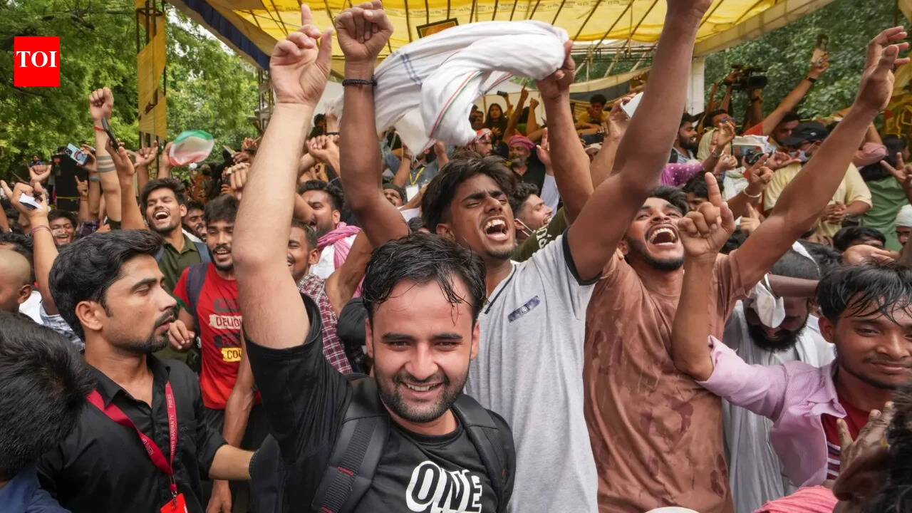 Students protest: Gen Z forces DP Change | India News