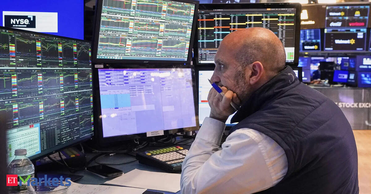 Stocks waver on Wall Street while crude oil prices fall for the first time in a week