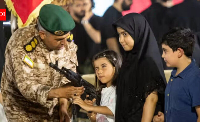 Children with guns: 12-year-olds trained, armed to man Tehran checkpoints