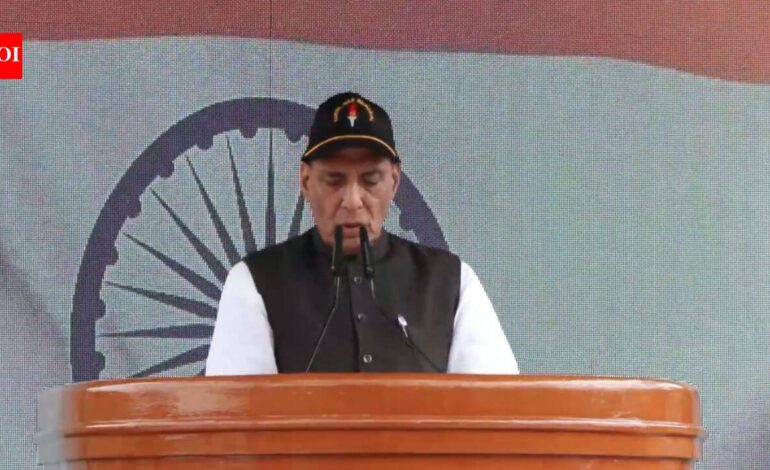 Rajnath Singh Issues Stern Warning to Pakistan on Kargil Vijay Diwas | India News