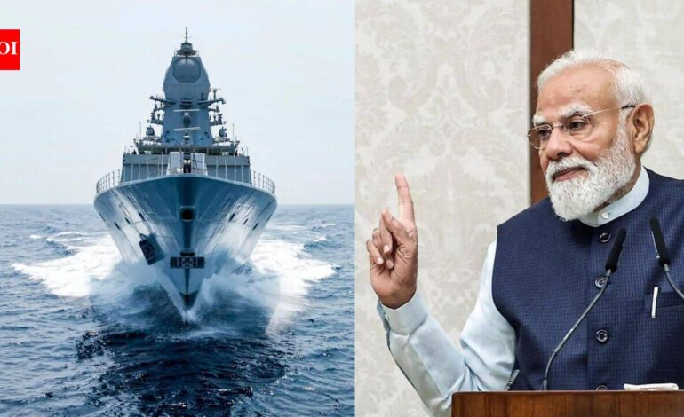 ‘INS Mahendragiri symbol of Atmanirbhar Bharat’: PM Modi in Mann Ki Baat | India News