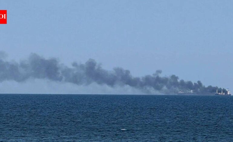 Indian Embassy Monitors Odesa Strike; Search Underway for Indian Nationals | India News