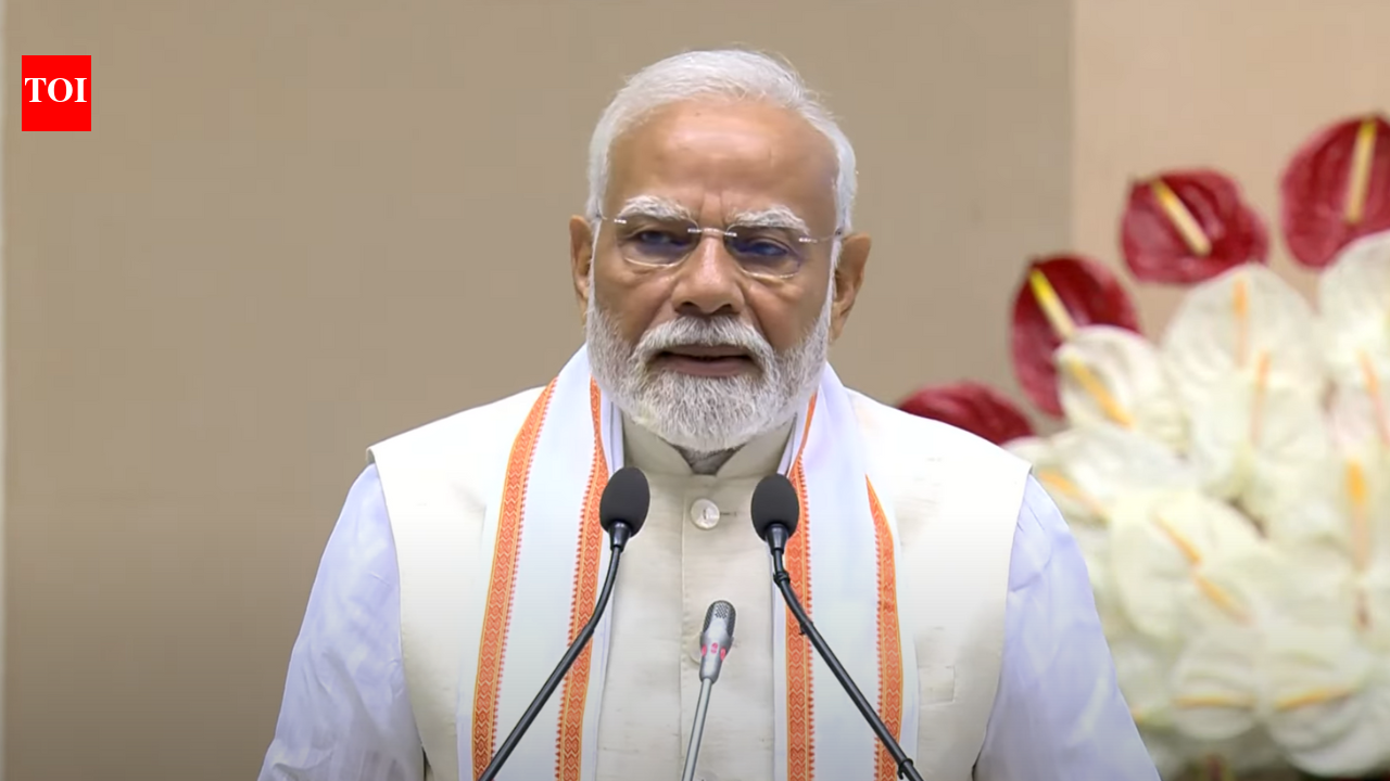 PM Modi returns with message to students, announces Nandan Nilekani-led task force on exam reforms | India News