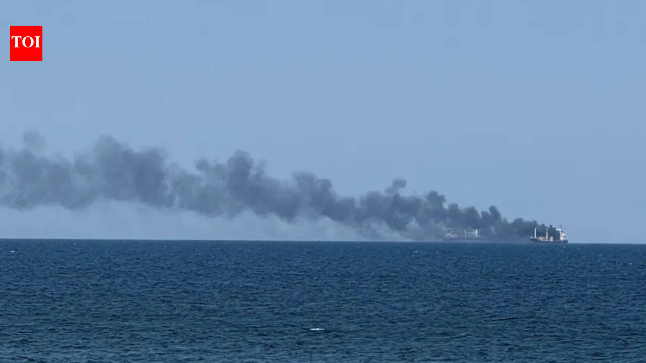 Ship with 4 Indians hit at Ukraine port; 2 safe, fate of 2 unknown | India News