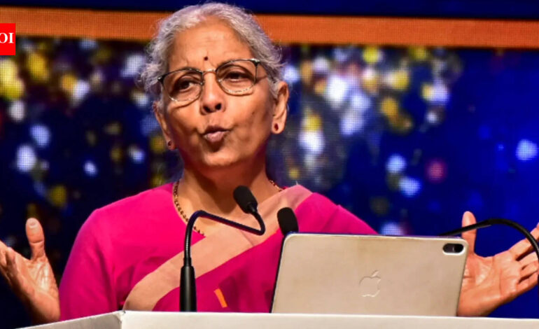 Nirmala Sitharaman: At no point did government stop students from protesting: Nirmala Sitharaman | India News