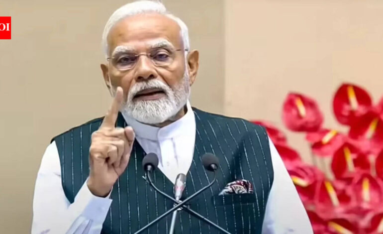 PM Modi hails youth for taking India to arenas once beyond reach | India News