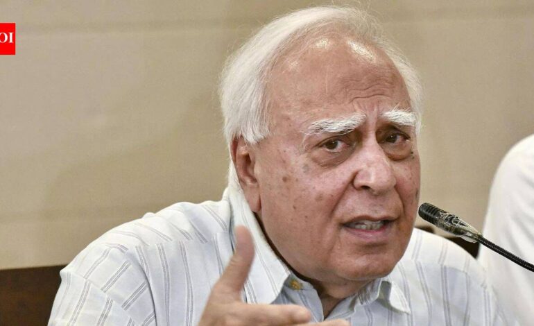 Kapil Sibal challenges anti-defection law: SC to examine tenth schedule merger rule | India News