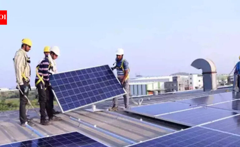 Govt mulls PM Surya Ghar 2.0 with battery storage, shared rooftop solar | India News