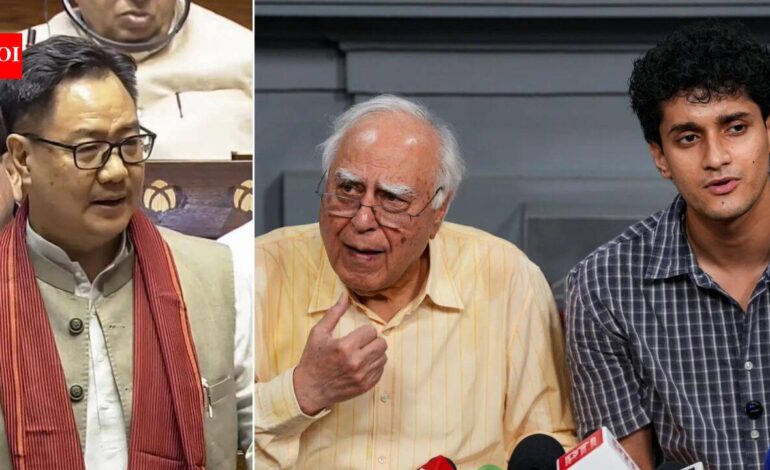 Parliament showdown: Debate on anti-paper leak Bill delayed amid oppn uproar; CJP gives ultimatum to Centre, says may restart protest – top developments | India News