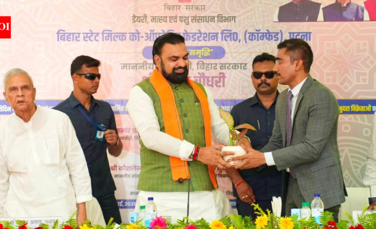 Bihar’s dairy push: New plant in Nalanda to boost farmer incomes, create jobs | India News