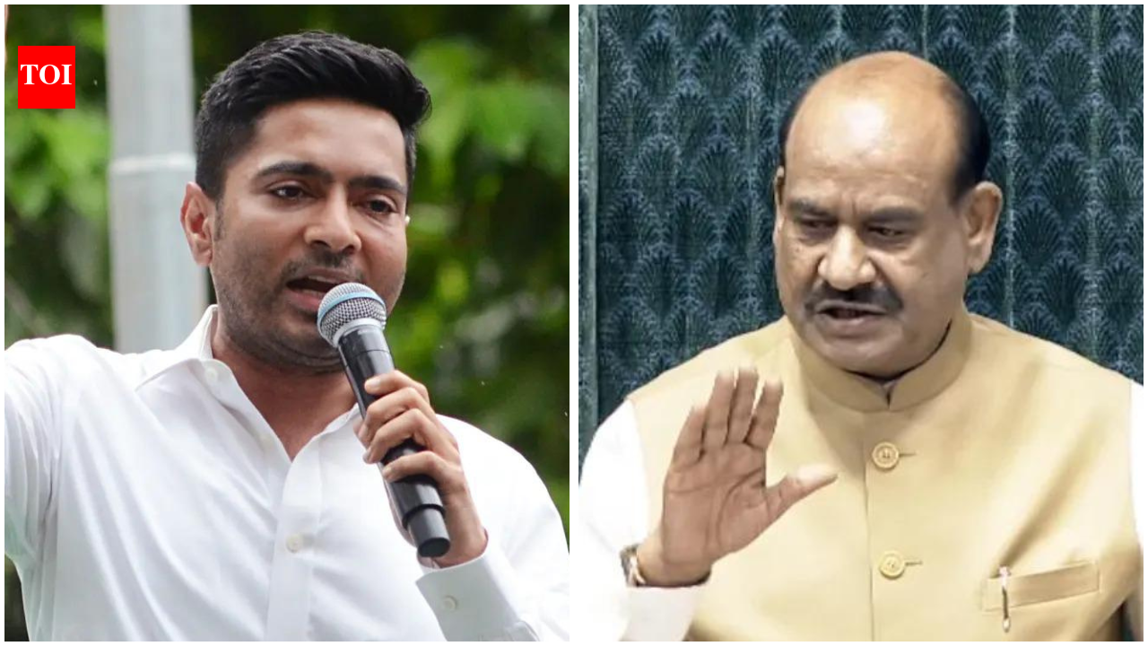 Abhishek Banerjee: TMC’s Abhishek Banerjee meets Lok Sabha Speaker Om Birla, seeks early decision on disqualification of 20 rebel MPs | India News