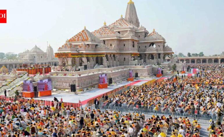 Ayodhya Ram Mandir Donation: Ayodhya Ram mandir donation row: On Supreme Court suggestion, temple SIT to include a forensic auditor | India News