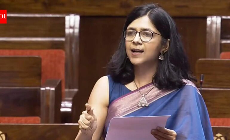 ‘Six major paper leaks in five years in Punjab’: Swati Maliwal’s ‘super CM’ swipe at Kejriwal | India News