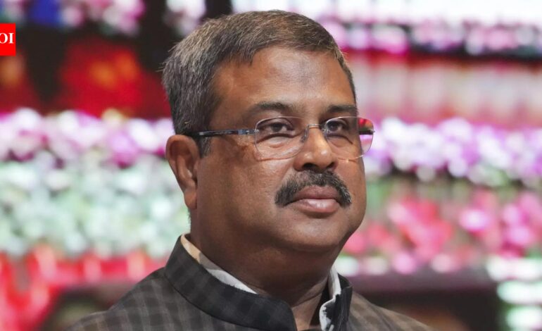 ‘Fictional, unfounded’: BJP dismisses report of portfolio change offer to Dharmendra Pradhan | India News