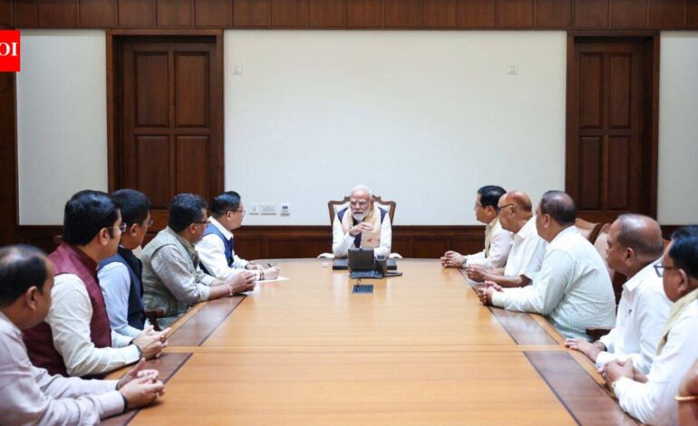 PM Modi reviews Assam floods as over 4.45 lakh remain affected; Centre steps up relief | India News