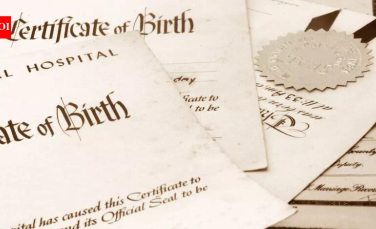Law on delayed birth registration to be more stringent; govt says birth certificate gives one legal identity | India News