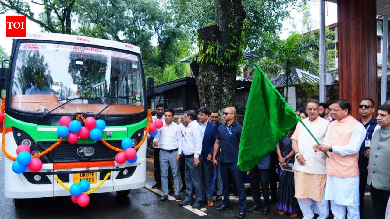 Uttarakhand Launches Clean Mobility Initiative: CM Dhami Flags Off 11 Clean Fuel Vehicles | India News