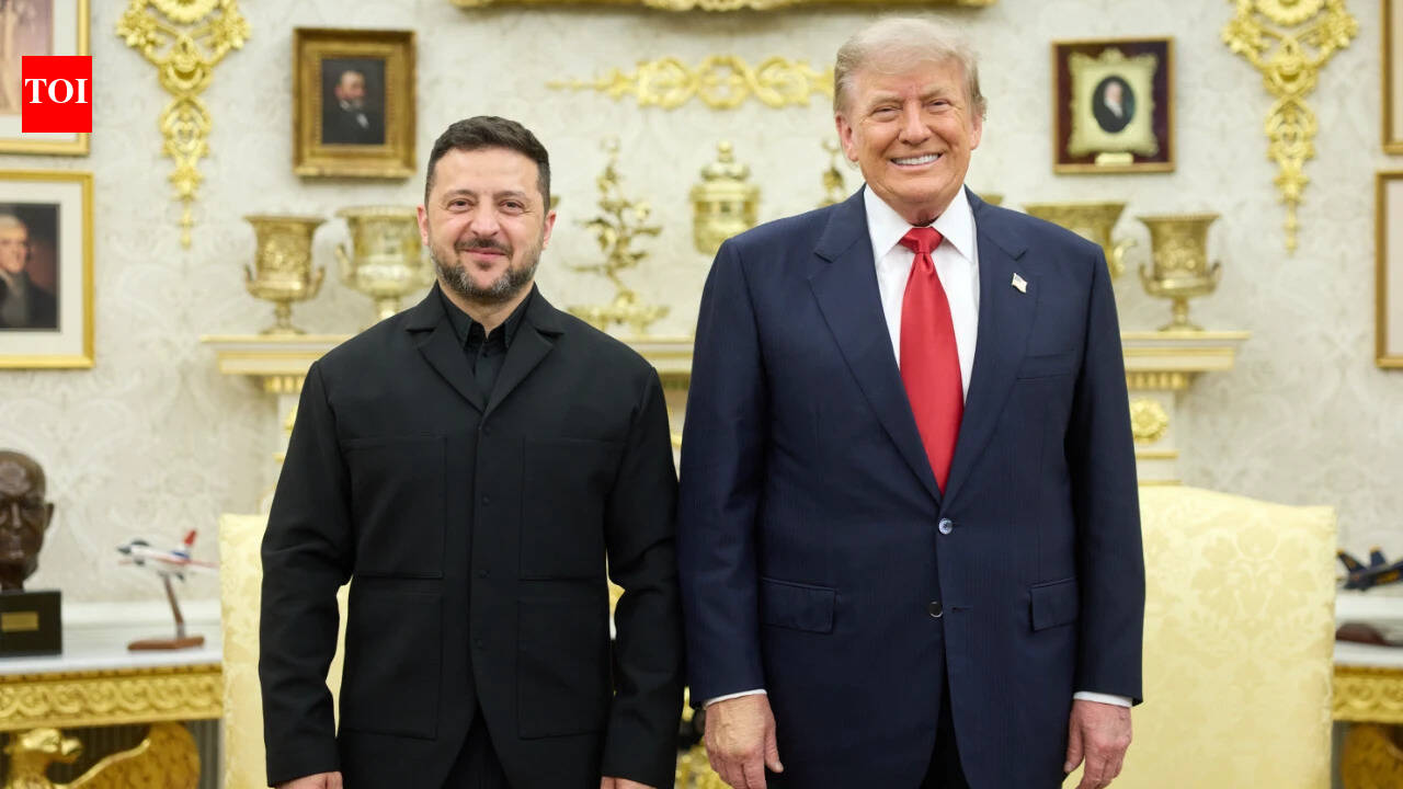 Donald Trump: Donald Trump, Zelenskyy discuss Patriot production, Russia peace talks at White House