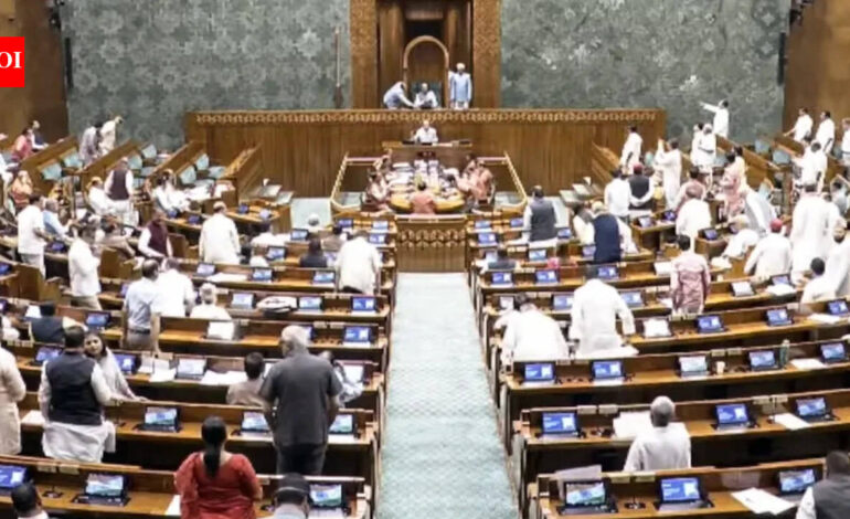 After stalemate, government, opposition spar over paper leak law in Lok Sabha | India News