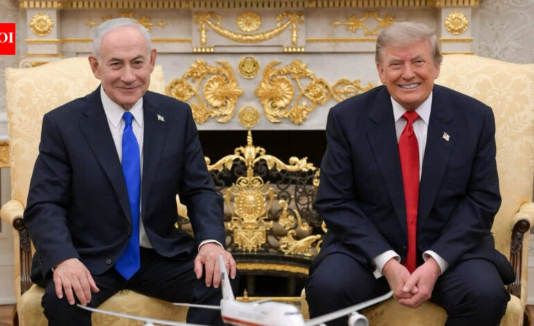 Donald Trump Netanyahu Meeting: Donald Trump, Netanyahu hold ‘excellent’ White House meeting as Iran differences come into focus