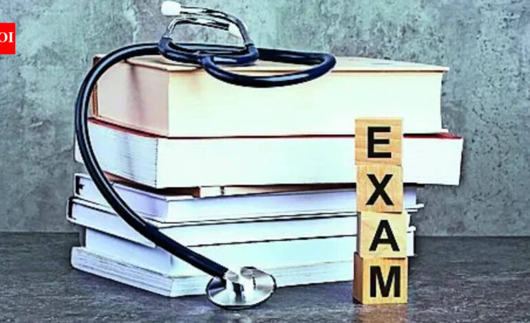 Mbbs Admissions For Students With Disabilities: MBBS admissions: NMC puts focus on ability, not disability | India News