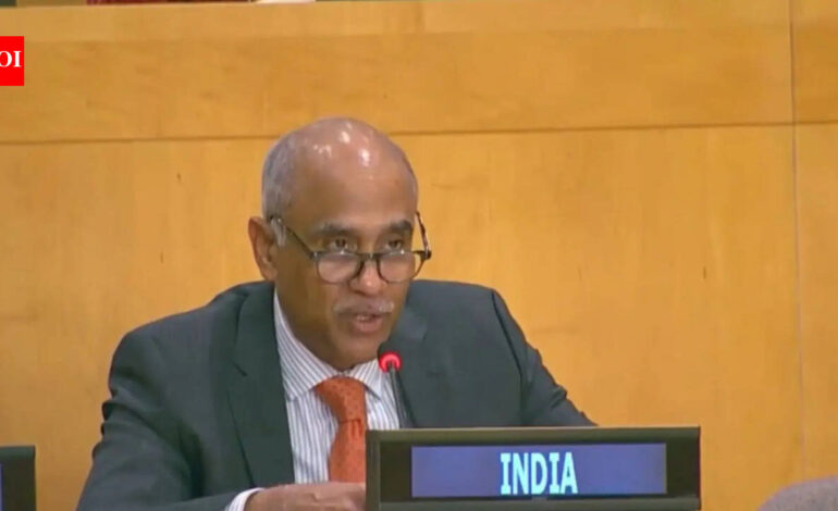 ‘Deeply concerning’: In UNSC, India strongly condemns attacks on commercial ships near Hormuz | India News