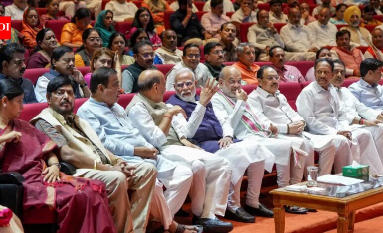 Our FTAs fair & equitable, protect farmers, MSMEs, labour sector: Govt to NDA MPs | India News
