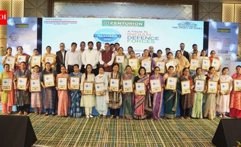 Times Samman Dehradun 2026: A tribute to brave hearts from Sainya Bhoomi | India News