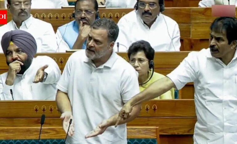Rahul Gandhi’s remarks on student protests trigger Parliament showdown: What happened next | India News