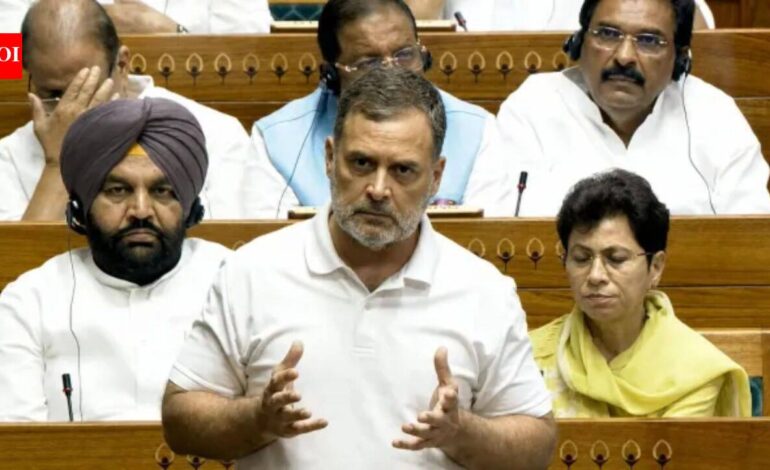 Rahul Gandhi demands Amit Shah’s sacking, seeks SC-monitored probe into protest crackdown | India News