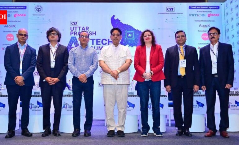 Uttar Pradesh aims to become AI hub as CII summit brings together policymakers, industry leaders | India News