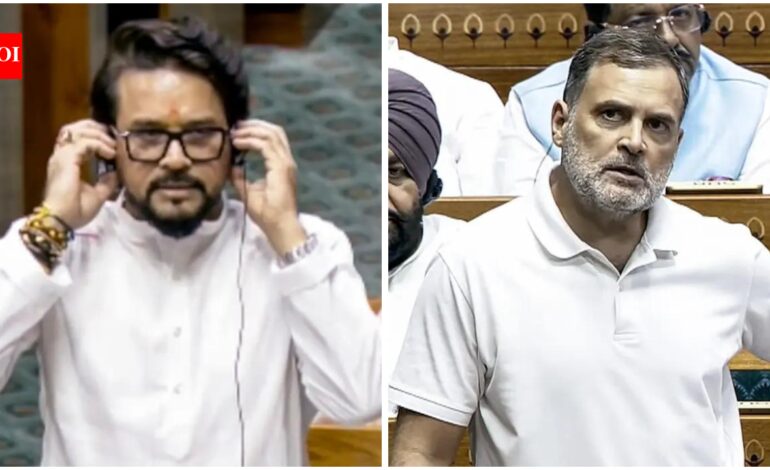 Rahul Gandhi remarks row: BJP hits back, calls Congress MP’s claim ‘a pack of lies’ | India News