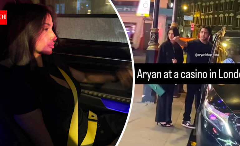 Aryan Khan SPOTTED with mystery woman in London; spark link-up rumours – PICS |