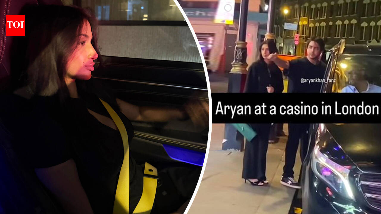 Aryan Khan SPOTTED with mystery woman in London; spark link-up rumours – PICS |