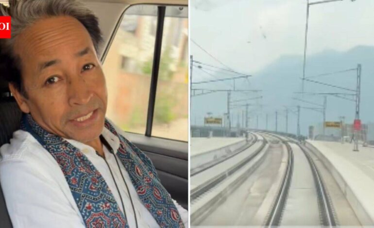 ‘Proud of railways, want to be proud of govt promises too’: Sonam Wangchuk hints at pending govt assurances | India News