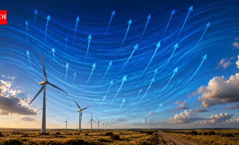 An Oklahoma wind farm is creating an invisible river of wind that reaches much higher than scientists once thought |