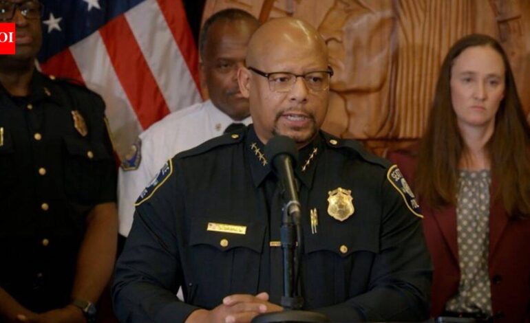 Shon Barnes: Seattle police chief Shon Barnes fired over absence during mass shooting that killed 3