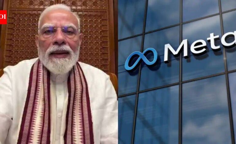 Govt summons Meta executives again over temporary restriction of PM Modi’s Facebook post | India News