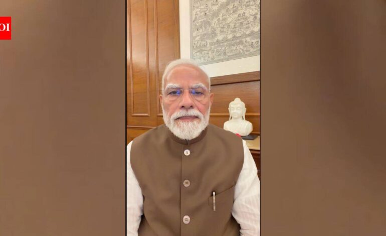 ‘Children’s future won’t be compromised’: PM Modi hails anti-paper leak Bill in new late-night video | India News