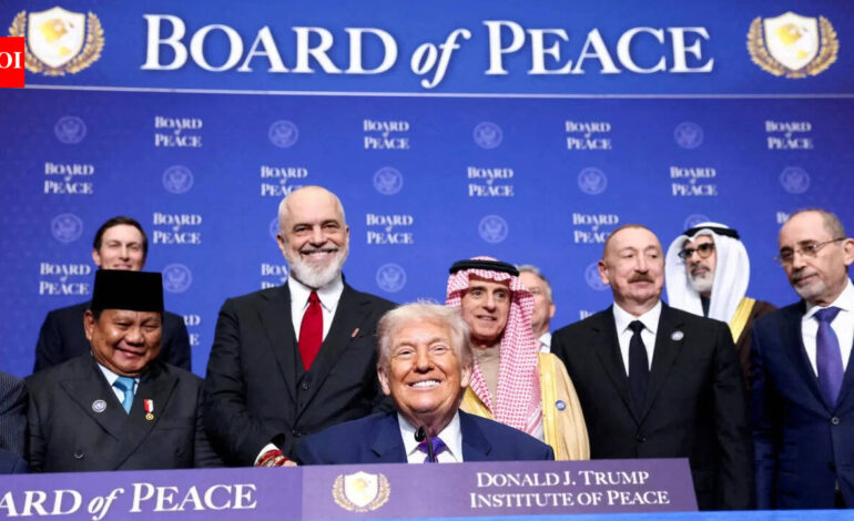 ‘Monumental step toward lasting peace’: Donald Trump announces ‘historic’ Gaza deal as Board of Peace agrees on Hamas disarmament